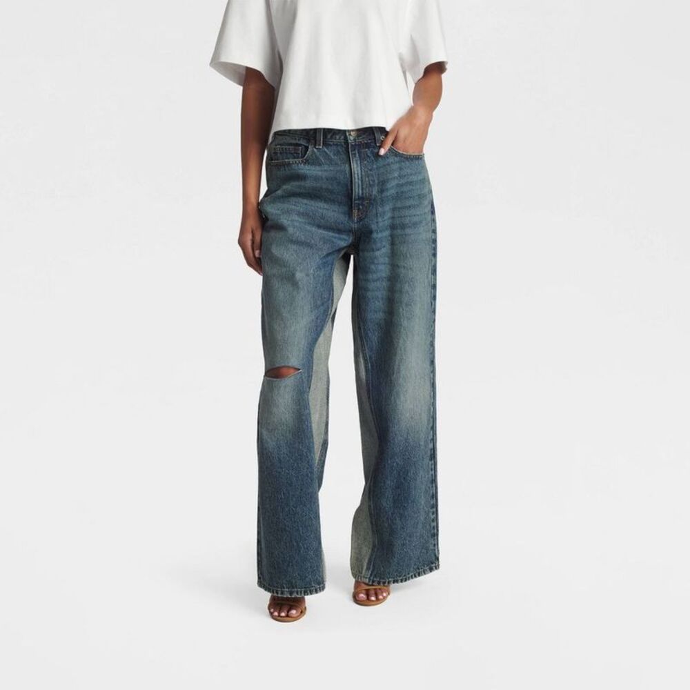 KBB by KAHLANA Women's Mid-Rise 'The Peyton Jeans' - Dark Blue 12
